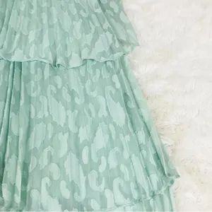 GIANNI BINI Sage Green Tiered Corset Midi Dress Cocktail Party Formal Size 2 New thumbnail 8