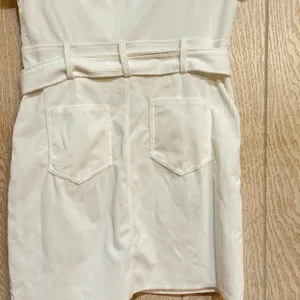 Women's Large Corduroy Mini Dress with Short Sleeves thumbnail 6