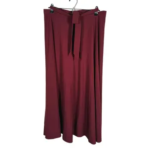 Halara Breezeful High Waisted Convertible Midi Skirt Dress Size Large Burgundy thumbnail 3