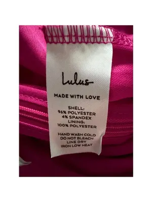 Lulus Fuchsia One-Shoulder Romper M thumbnail 9