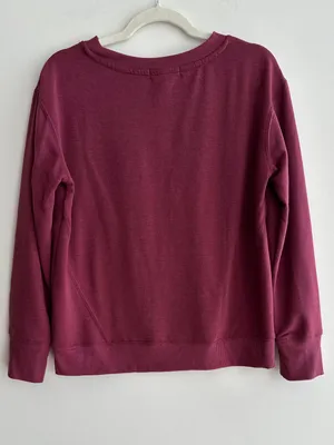 C&C California “Fall Is My Favorite Color” Maroon Sweatshirt, Size Medium thumbnail 10