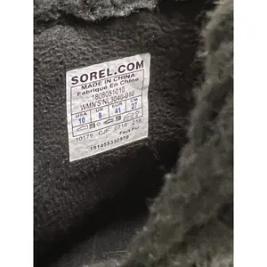 SOREL Explorer Carnival Boots Black/Sea Salt Women’s Size‎ 10 thumbnail 9