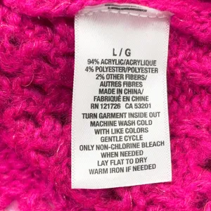 Aeropostale Sweater Womens Large Open Knit Y2k Dopamine Mall‎ Goth Indie Fairy thumbnail 12