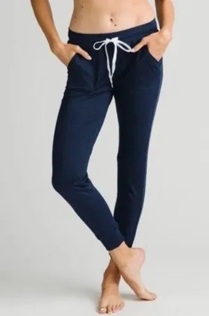 Zyia Active Cozy Jogger Pants Navy Large thumbnail 1