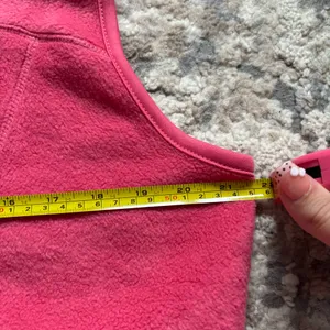 Basic editions XL pink fleece vest thumbnail 4