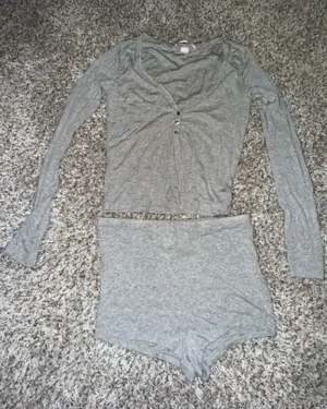 Victoria's Secret henley sleep set thumbnail 1