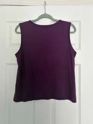 LL Bean cotton tank size LP thumbnail 3