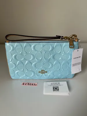 Coach Ashton Wristlet In Signature Leather thumbnail 2