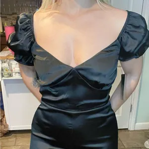 NWT Lulus Lustrous Looks Jumpsuit thumbnail 2