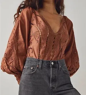 ❤️Free people Regina Bodysuit thumbnail 1