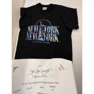 SKU 2117 Vintage New York New York Hotel & Casino Las Vegas T-Shirt Size Medium thumbnail 5