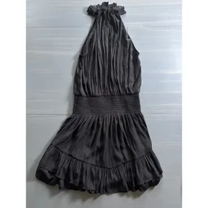 Ramy Brook Naya Sleeveless Black Mini Dress Women Medium thumbnail 4