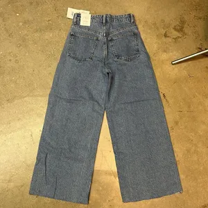 Zara High-Rise 8197/816 Wide‎ Leg Culotte Jeans Sz:00 NWT C24 thumbnail 9