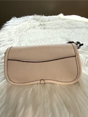 Coach Coachtopia Cloud White Leather Mini Wavy Dinky Bag thumbnail 4