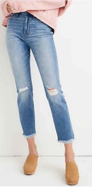 Madewell The Perfect Vintage Jean‎ High Rise In Parnell Wash K7549 thumbnail 1