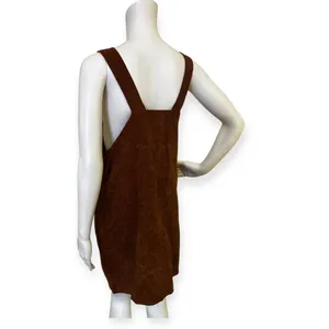 SheIn Double Pocket Corduroy Overall Dress thumbnail 5