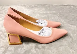 Ninety Union Blink Women’s Sz 10 Blush Pink Block Heel Pump thumbnail 1
