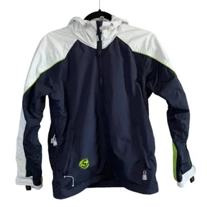 SIMS Snowboard RIB 10K Zone 2 XS Hooded Ski Snow Winter Coat‎ Black White Green thumbnail 1