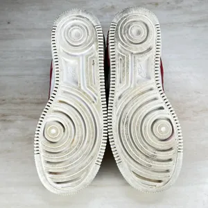 Nike Air Force 1 Shadow White University Red Sneakers CI0919-108 Womens 7 thumbnail 6