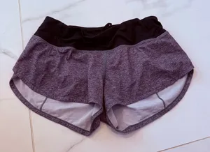 Lululemon Hotty Hot Shorts 2.5" Heather gray  thumbnail 1