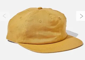 New Cotton on tan hat adjustable sustainable hemp thumbnail 1