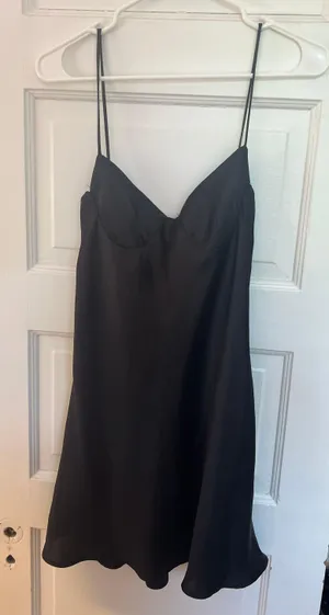 open back  Silk Dress thumbnail 1