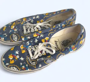 RARE Vans x Disney Donald Duck Authentic Sneakers Limited Edition US Men 10 thumbnail 5