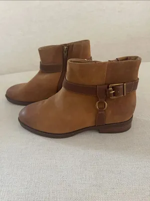 VIONIC Rhiannon Bootie Western, Cognac Oil Nubuck, Size 7.5, NWOT thumbnail 3