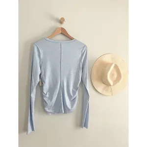 FP Movement x Hatch Right On Run Blue Maternity Top Sz M thumbnail 10
