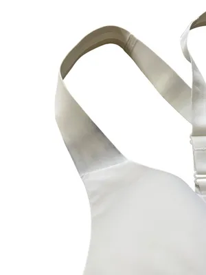 Knix Catalyst Front Zip Sports Bra White Size 5 (XL) High Impact Support Workout thumbnail 5