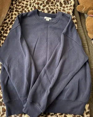 Crew neck hoodie Blue Size M thumbnail 1