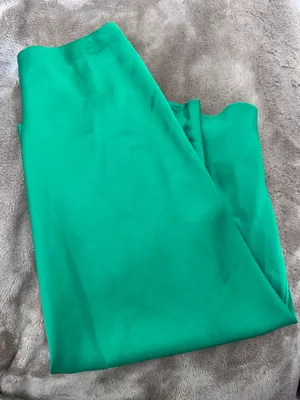 Babaton  green silky midi skirt  thumbnail 4