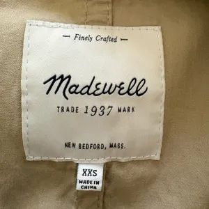 Madewell trenchcoat classic camel thumbnail 5