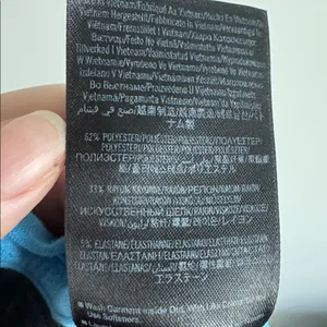 Under Armour Blue Performance Top Size M thumbnail 4