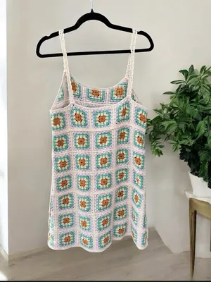 Storets Beverly Crochet Mini Dress S/M thumbnail 3
