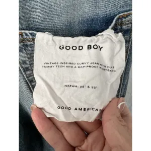 Good American Good Boy distressed Denim Blue Jeans Size 4/27 NEW!‎ thumbnail 9