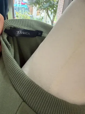 Zesica crop crewneck pullover Green Size M thumbnail 2