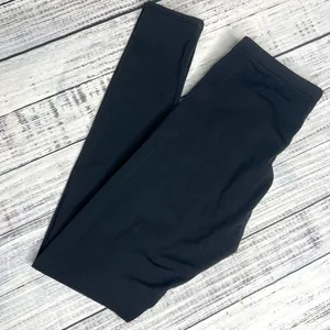 Athleta Black Basic Full Length Leggings Small thumbnail 2