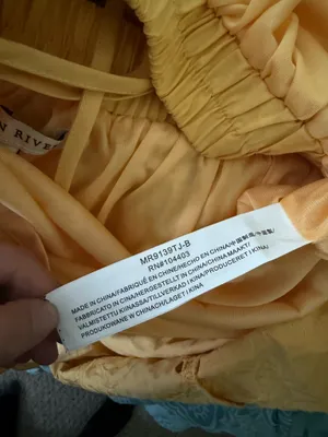 Moon River Women’s Yellow Eyelet Maxi Skirt Size XS thumbnail 4