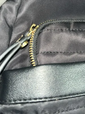 Tutilo Black Quilted Backpack thumbnail 6