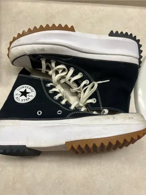 Converse Run Star Hike Platform sneakers Black Size 10.5 thumbnail 5