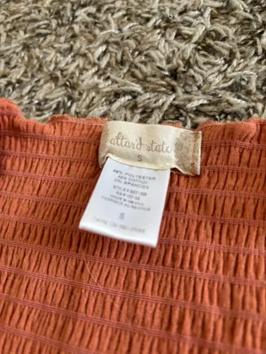 Altar'd State Burnt Orange Top thumbnail 2