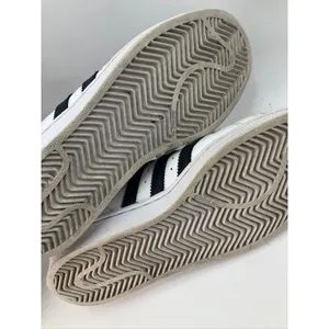 Adidas Superstar Sneakers Womens 6.5 White Black Shell Toe C77153‎ thumbnail 5