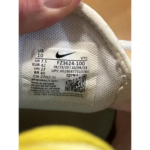 Nike Air Max 270 Shoes Womens Size 10 White Yellow Orange Running FZ3624-100 thumbnail 8