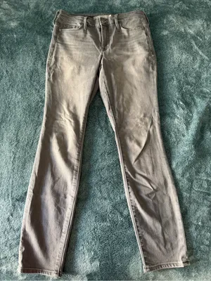 Athleta Skulptek Skinney Jeans Size‎ 4 Light Gray thumbnail 1