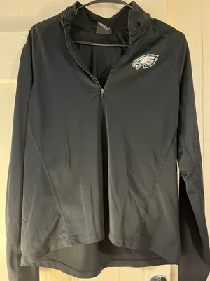 NFL eagles 3/4 Zip Dry Fit  thumbnail 1