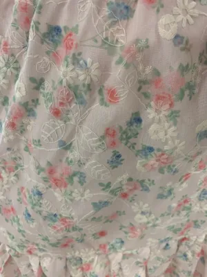 Altar'd State pink floral skirt thumbnail 4