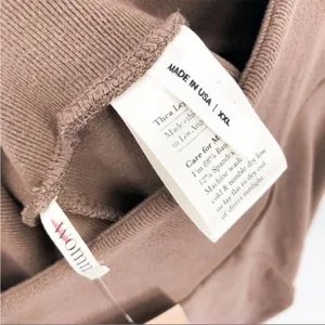 WOMN. Thea Leggings Brown Ribbed High Rise Stretchy XXL NEW thumbnail 11