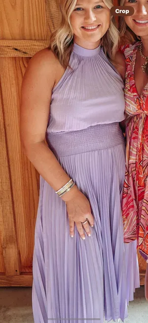 Vestique Lilac Midi Dress thumbnail 5