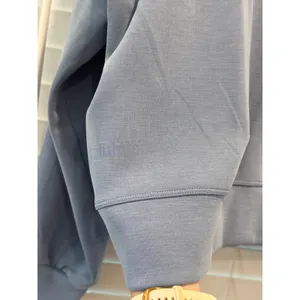 Lululemon Perfectly Oversized Crew Pullover Womens 10 Blue LW3GL9S Athleisure thumbnail 7